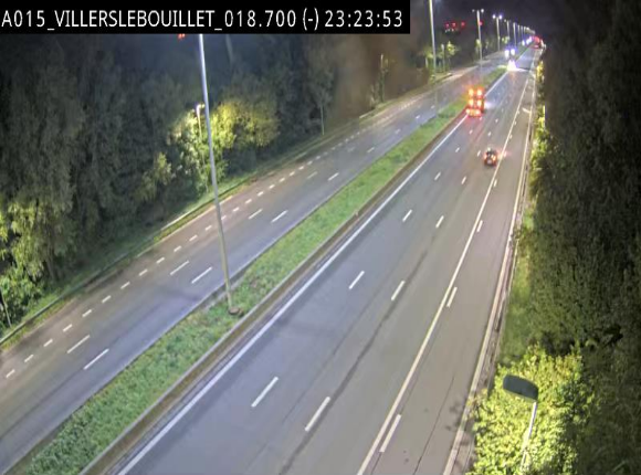Webcam autoroute Belgique - Villers-le-Bouillet - E42 direction Liège - BK 18.7