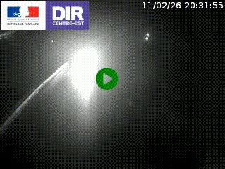 Caméra sur la Nationale 90 (N90) à La Léchère, en direction et à proximité d'Albertville