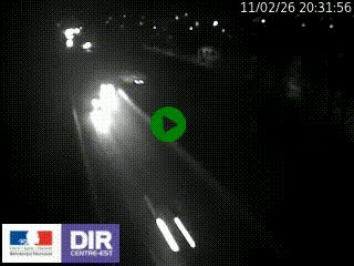 Webcam routière à Le Chambon-Feugerolles sur la RN88 entre Firminy et Saint-Etienne