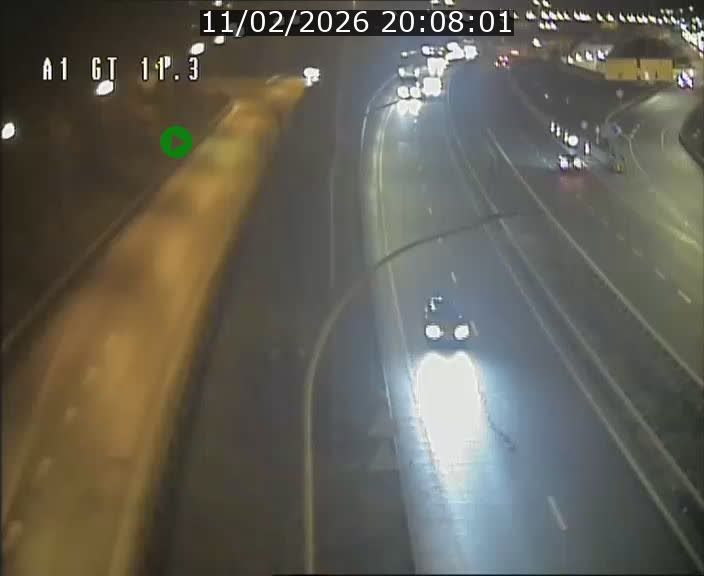 Traffic live webcam Luxembourg Senningerberg - A1 direction Allemagne - BK 11.3