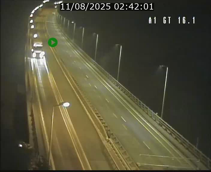 Traffic live webcam Luxembourg Niederanven - A1 direction Allemagne - BK 16.1