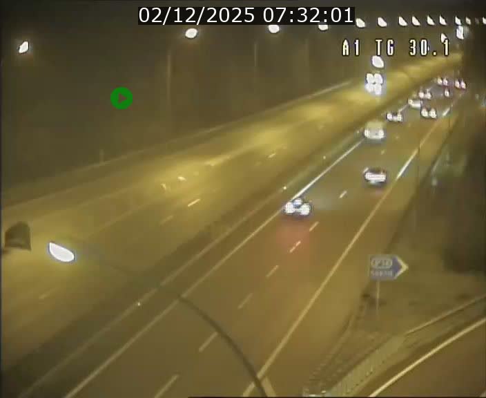 Traffic live webcam Luxembourg Grevenmacher - A1 direction Luxembourg - BK 30.1