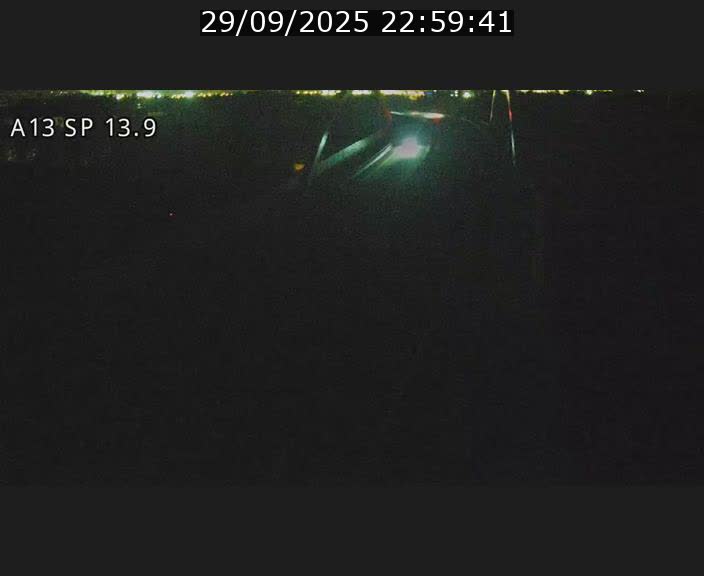 Traffic live webcam Luxembourg Kayl - A13 direction Esch-sur-Alzette/Luxembourg-ville - BK 13.9