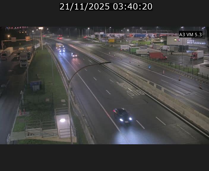 Traffic live webcam Luxembourg Aire de Berchem - A3 - BK 5 - direction France