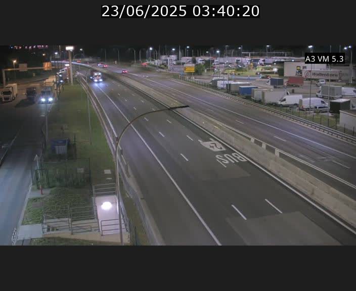 Traffic live webcam Luxembourg Aire de Berchem - A3 - BK 5 - direction France