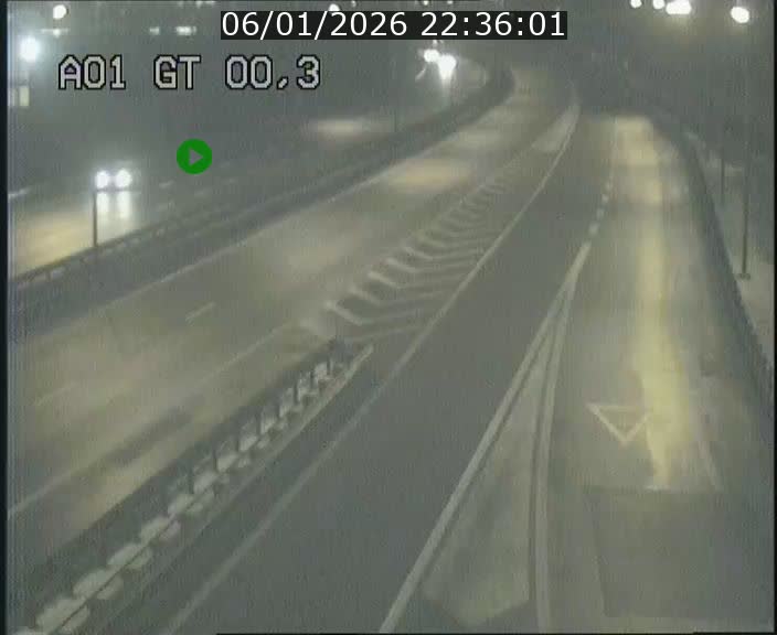 Traffic live webcam Luxembourg Croix de Gasperich - A1 direction Kirchberg - BK 0.3