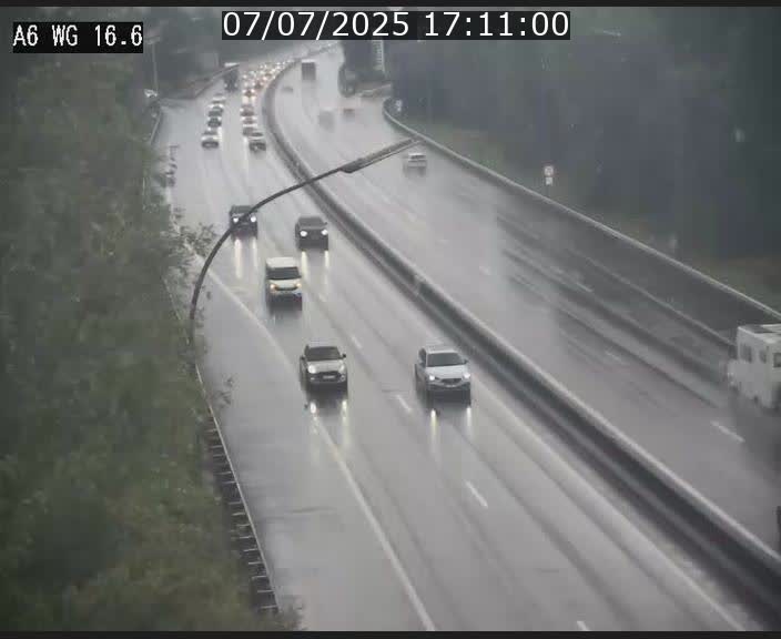 Traffic live webcam Luxembourg Aire de Capellen - A6 - BK 16.6 - direction Luxembourg/France/Allemagne
