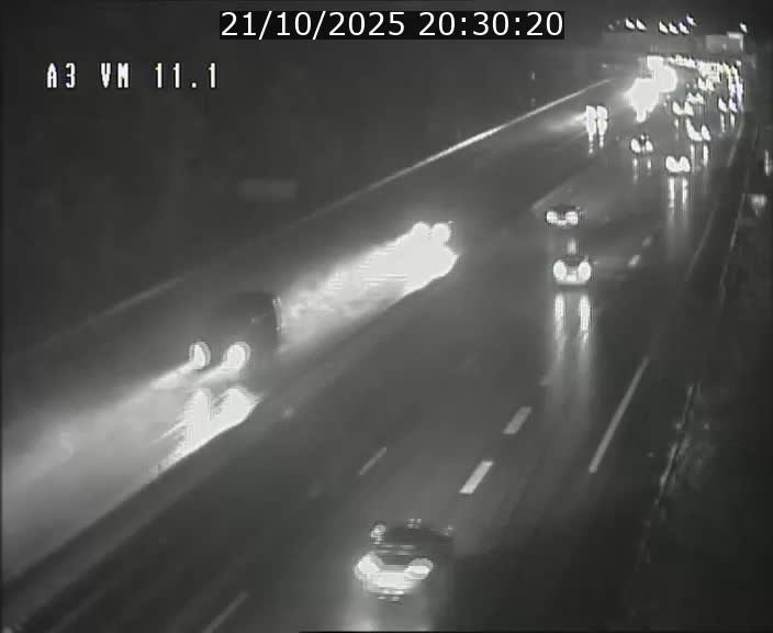 Webcam à la frontière franco-luxembourgeoise, avant la Croix de Bettembourg - BK 11.1 - direction Luxembourg-ville