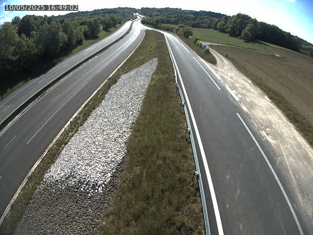 Webcam trafic à la Houpette, sur la Nationale 4 (N4) dans la commune de Rupt-aux-Nonains