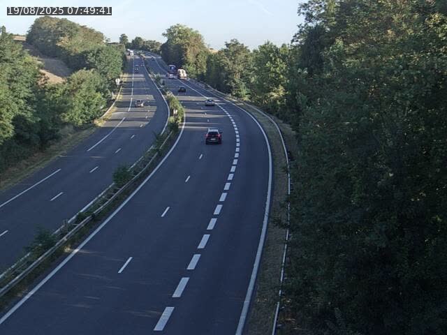Caméra autoroute France - A33, Rosières direction Lunéville