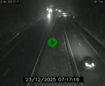 Webcam sur le périphérique de Rennes (N136) à hauteur de Tizé, à l'est de la ville