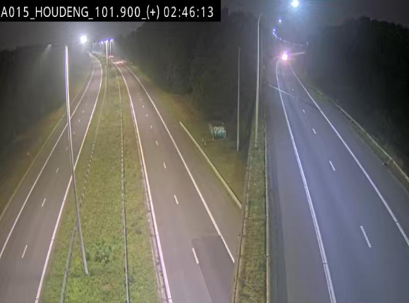 Webcam autoroute Belgique - Houdeng-Goegnies - Jonction E19/E42 direction Tournai/Mons - BK 101.85