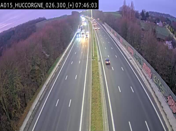 Webcam autoroute Belgique - Viaduc de Huccorgne - E42 