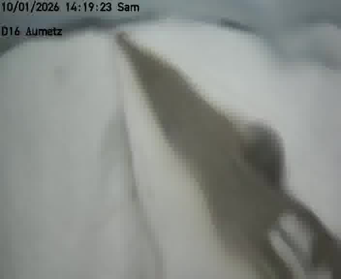 Webcam sur la D16 à Aumetz. Vue orientée vers A30