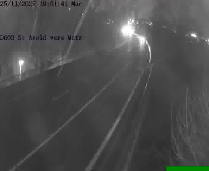 Clone of Webcam sur la D603 située à proximité de Saint-Avold. Vue orientée vers Metz
