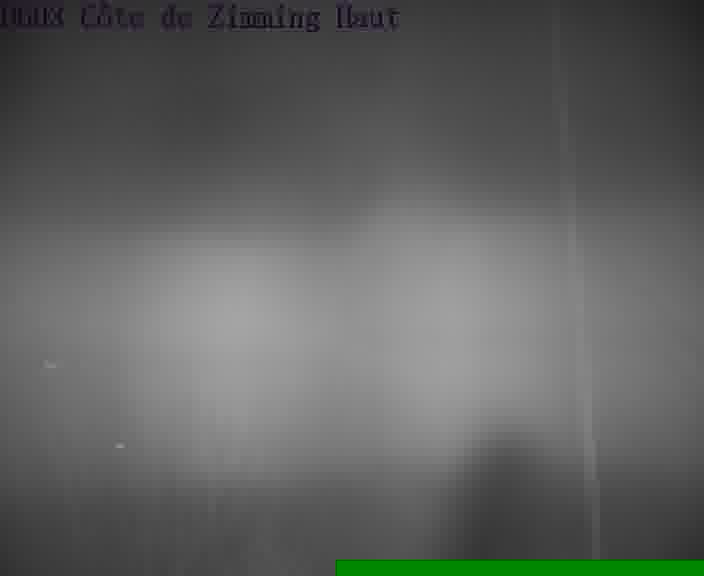 Webcam sur la D603 située en haut de la Côte de Zimming. Vue orientée vers Saint-Avold.