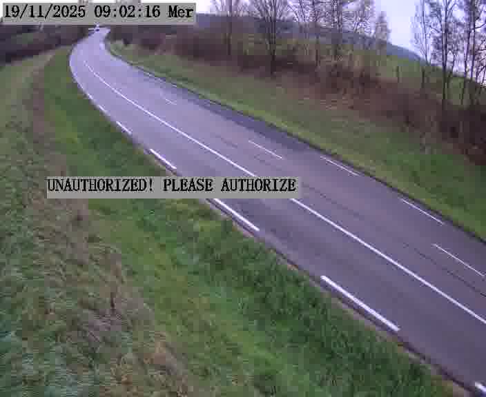 Webcam installée le long de D955 (France) à Amelécourt, pointée vers Metz, utile pour suivre précisément les conditions de trafic.