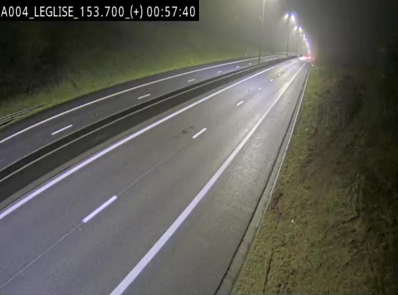 Webcam autoroute E411 à hauteur de Léglise, en direction de Luxembourg