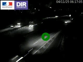 Webcam sur la Nationale 201 à hauteur de la sortie Chambéry-Nord, avant à la jonction entre l'A41 et l'A43, en direction de Lyon