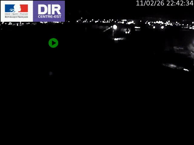 Webcam autoroute sur A450 à Pierre-Bénite en direction de Lyon et de l'autoroute A7