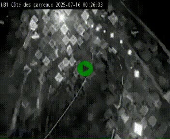 Webcam en haut de la Côte des Carreaux sur la N31 à Avesnes-en-Bray. Vue orientée vers Rouen