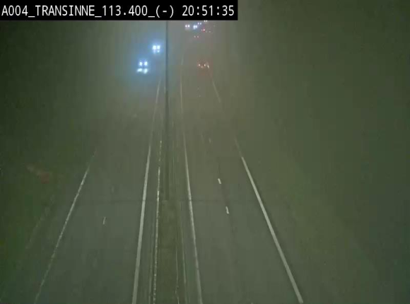 Caméra trafic E411 (A4) - Transinne direction Namur - BK 113.425