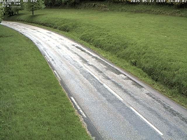 Webcam à Allarmont dans les Vosges, sur la RD392