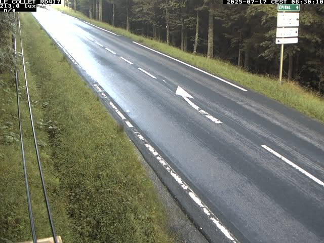 Caméra du Collet sur la route de Colmar (D417)
