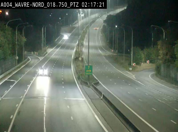 Webcam traffic E411(A4) - BK 18.7 - Bierges (Wavre Nord)