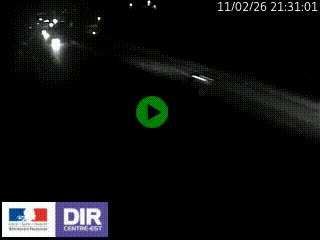 Webcam routière à Saint-Etienne-Terrenoire sur la RN88 avant la jonction entre l'A72 et le Boulevard Périphérique de Saint-Etienne