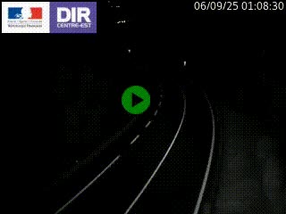 Caméra trafic sur la N90 à Bourg-Saint-Maurice, en provenance d'Aoste et en direction d'Albertville