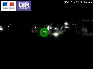 Caméra autoroute à Saint-Etienne (Les Littes) à hauteur du Ikea Saint-Etienne sur l'A72 en direction de Roanne