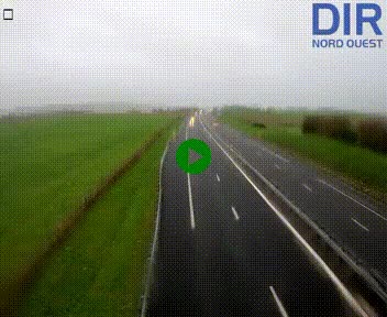 Webcam sur A84 à hauteur de l'échangeur de Poilley avec la N175, au sud d'Avranches