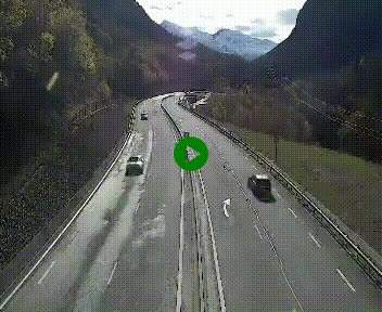 Webcam Porté-Puymorens sur N320, en direction de Pas de la Casa (Andorre)