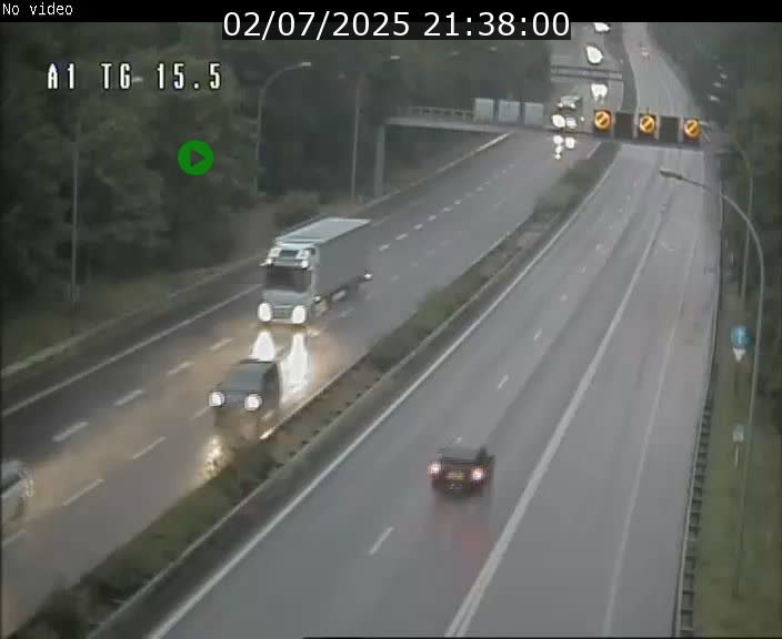 Traffic live webcam Luxembourg Munsbach - A1 direction Luxembourg - BK 15.5