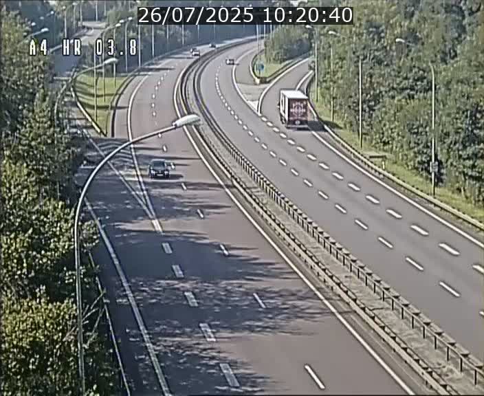Webcam traffic A4 Luxembourg - BK 3.8 - Leudelange (direction Esch sur Alzette)