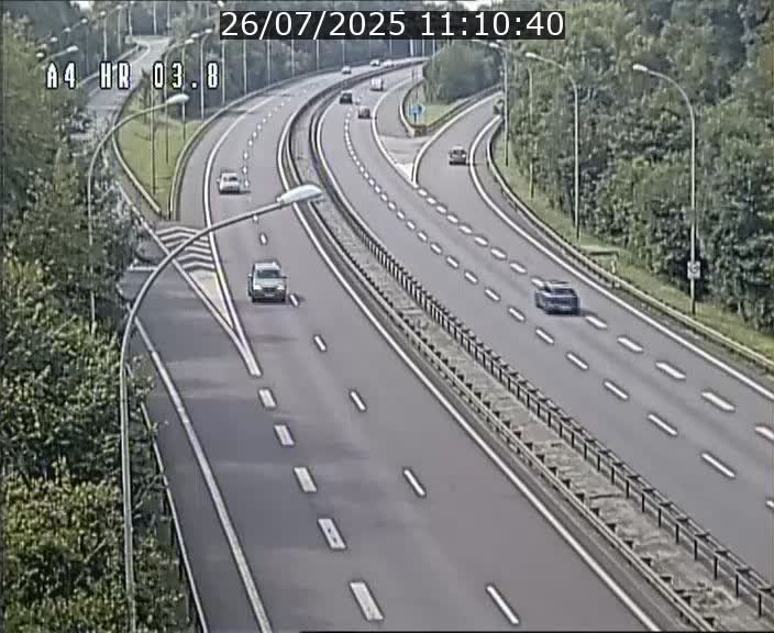 Webcam traffic A4 Luxembourg - BK 3.8 - Leudelange (direction Esch sur Alzette)