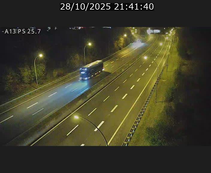Traffic live webcam Luxembourg Frisange - A13 direction Allemagne - BK 26