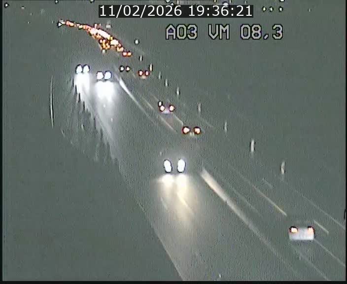 Traffic live webcam Luxembourg Bettembourg - A3 - BK 8.3 - direction France