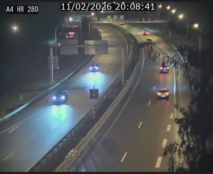 Webcam traffic A4 Luxembourg - BK 0.2 - P+R Bouillon (direction Luxembourg)