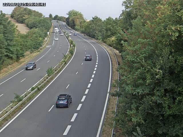 Caméra autoroute France - A33, Rosières direction Lunéville