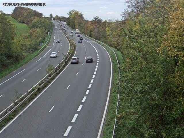 Caméra autoroute France - A33, Rosières direction Lunéville