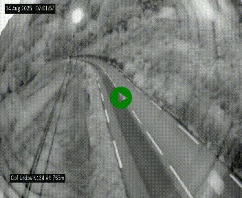 Webcam dans les Pyrénées Atlantique au niveau du col d'Urdos et du fort du Pourtalet sur la N134, en direction du Col et du tunnel du Somport, à 765 mètres d'altitude