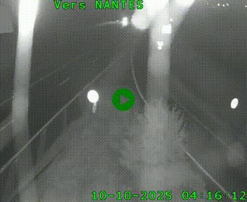Webcam N147 au nord de Poitiers et à la jonction avec la A10