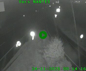 Webcam N147 au nord de Poitiers et à la jonction avec la A10