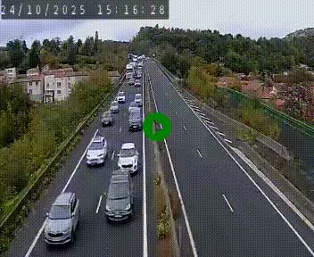 Caméra autoroute A75 à hauteur de Coudes, en direction de Clermont-Ferrand
