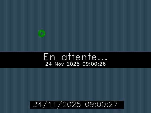 Webcam à Calais sur A216 (N216) en direction du port (harbour) de Calais.