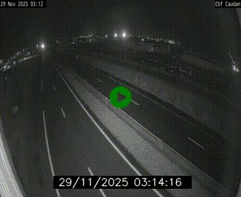 Webcam sur la N165 à hauteur de Caudan, dans le Morbihan.