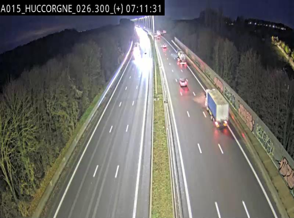 Webcam autoroute Belgique - Viaduc de Huccorgne - E42
