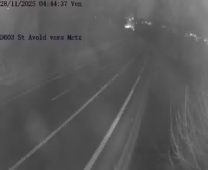 Clone of Webcam sur la D603 située à proximité de Saint-Avold. Vue orientée vers Metz
